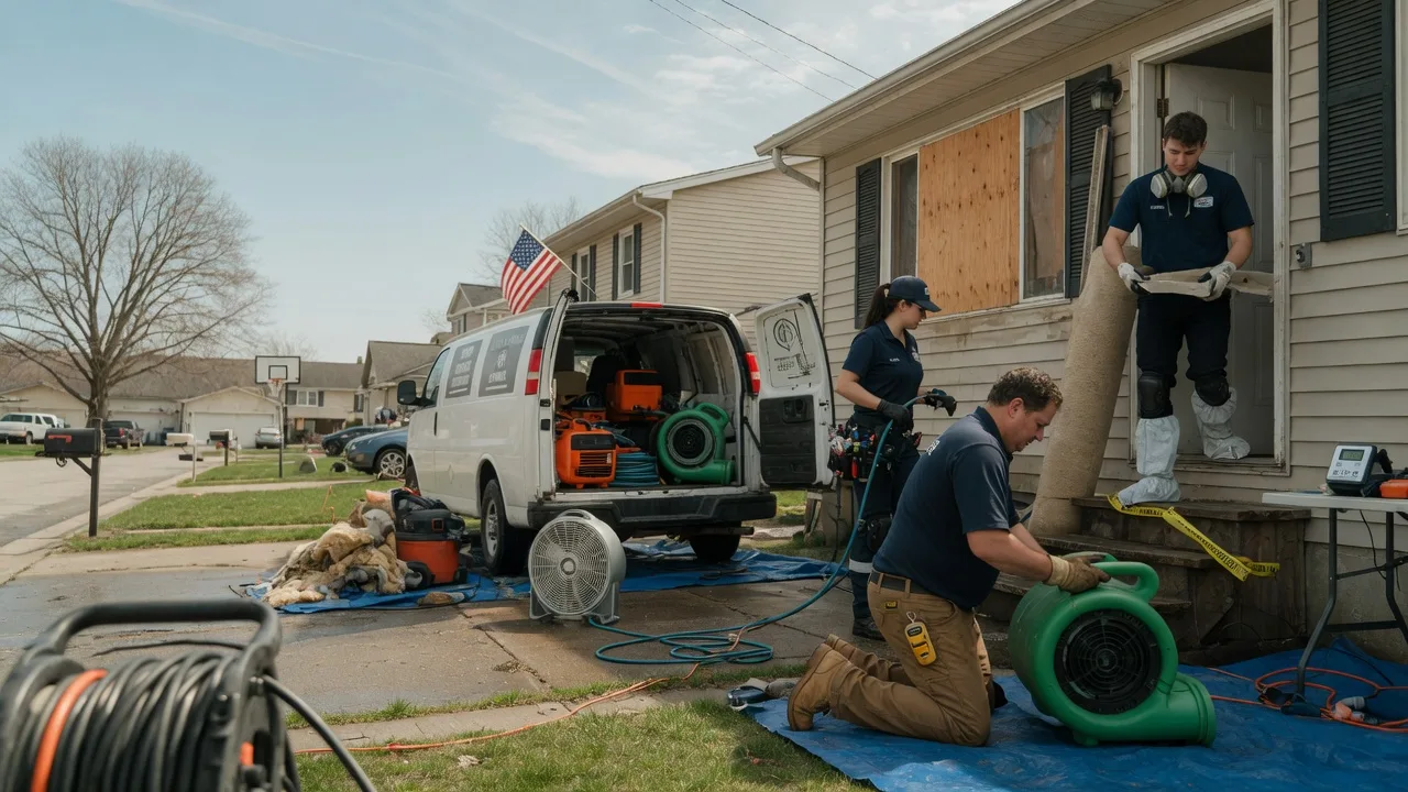 Water Damage Restoration in Encampment, WY near me